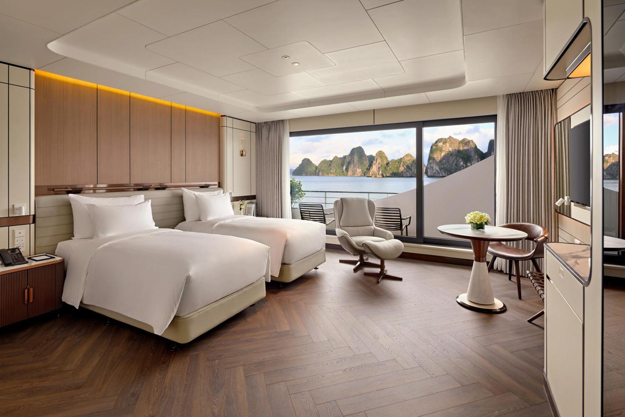 Hotel Grand Pioneers Halong Bay Cruise 2 Ha Long Esterno foto